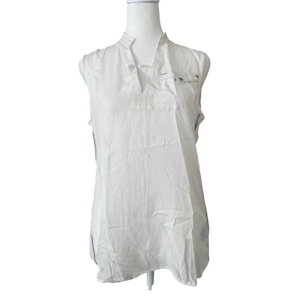 G Star Raw SOLAR CRUSADER SHIRT Sleeveless Button over tank top Woman’s S